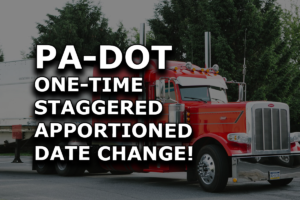 Read more about the article One-Time Staggered Apportioned Registration in PA – What to Know