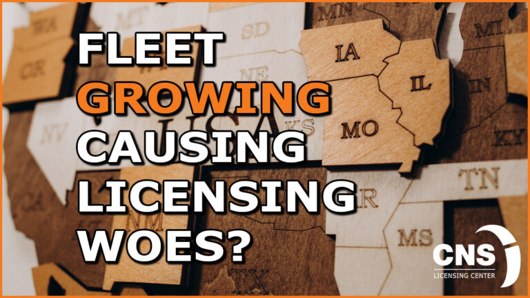 When Your Fleet Outgrows Its Registration Strategy: How CNS Licensing Helps Multi-State Fleets Stay Compliant